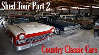 Shed Tour Part 2  Country Classic Cars  Hot Rods, Muscle Cars, & Classics