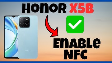 How to Enable NFC on Honor X5b - Disable NFC