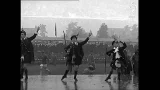 Flooded Out! Highland dancing at Braemar 1930