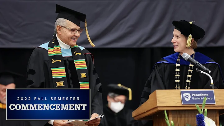 Dr. Anthony B. Mitchell Sr. addresses the Graduate...