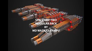 Modular Spaceship Two | @apuart786