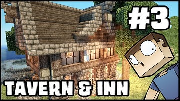 Minecraft Lets Build: Tavern & Inn - Part 3