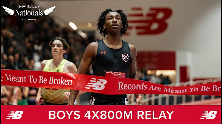 Boys 4x800m Relay - New Balance Nationals Indoor 2025