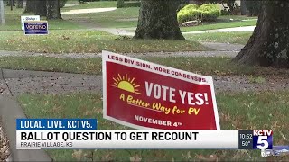 Johnson County will recount Prairie Village “abandon government” election question