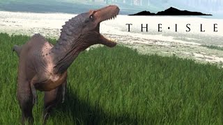 The Isle |Ep11|JUVENILE T REX FIGHTING DINOS Raptor,Carno,Sucho|Progression System Early Access