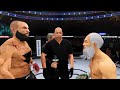 Zangief (Street Fighter) vs. Old Bruce Lee - EA Sports UFC 4