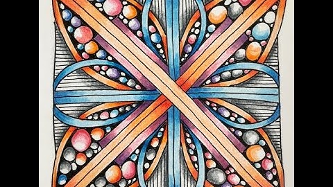 Hurry Flower Zentangle class