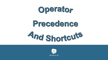 Operator Precedence  and Shortcut Operators