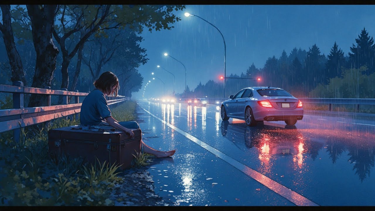 [AI Ficción] Me dejó en la autopista para ir a recoger a su ex, y cuando regresó, yo ya me había...