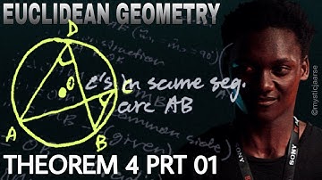 Euclidean Geometry | Theorem 4 Part 1 | Angles in Same Seg. Proof