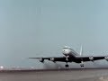 United airlines jet mainliner dc8 smokey takeoff idlewild airport circa 1960