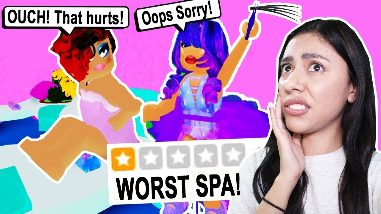 The Worst Reviewed Spa In Royale High Roblox Roleplay Youtube - roblox royal high spa