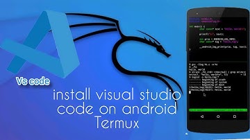 How to install visual studio code on android termux #hacking #hacker #coding #android #technology
