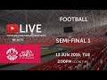 Football Semi-Final Myanmar vs Vietnam | 28th SEA Games Singapore 2015