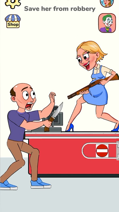 Impossible date 2. Save her from robbery. #game #viralvideo #shorts
