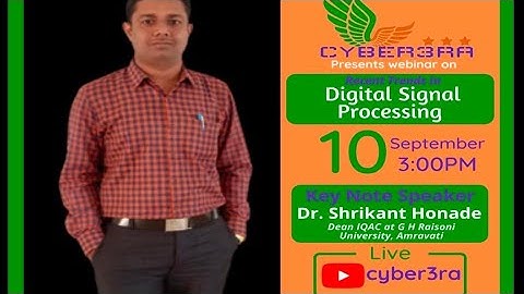 Webinar on Digital Signal Processing