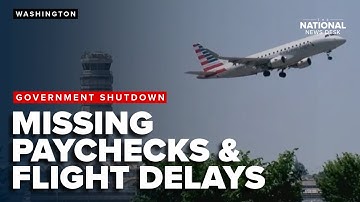 Reisproblemen: vertragingen in het hele land nemen toe omdat luchtverkeersleiders onbetaald werken