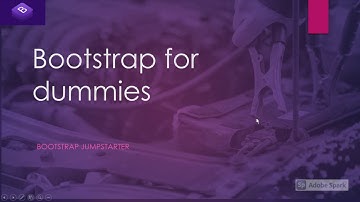 bootstrap jumpstart, bootstrap for dummies, bootstrap in a minute