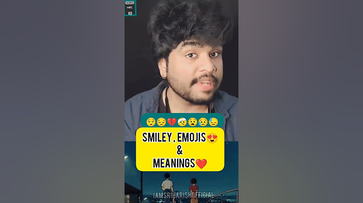 😍LOVE    EMOJIS &  MEANINGS♥️ Comment ur fav emojis#trending #iamsriharishofficial