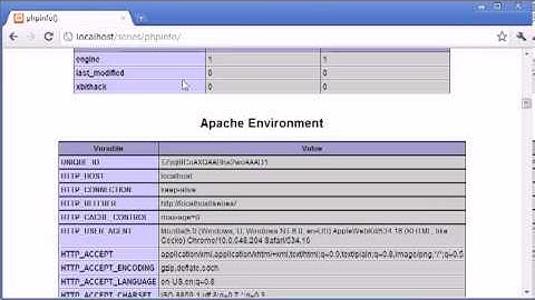 Beginner PHP Tutorial   6   The phpinfo Function   YouTube