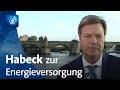 Wirtschaftsminister Habeck im tagesthemen-Interview: "Ehrliche Politik ist keine Panikmache"