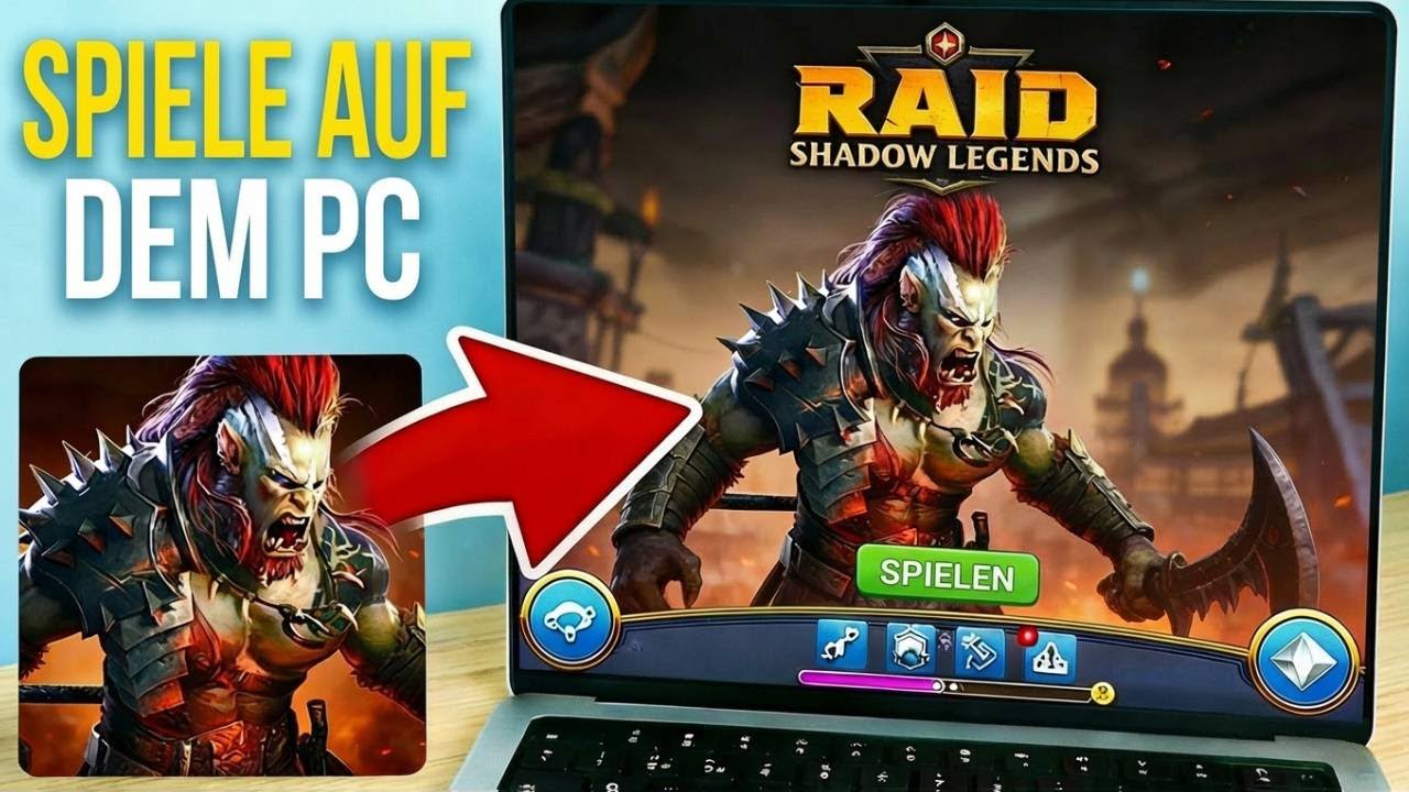Wie man RAID SHADOW LEGENDS auf dem PC HERUNTERLÄDT | RAID auf dem