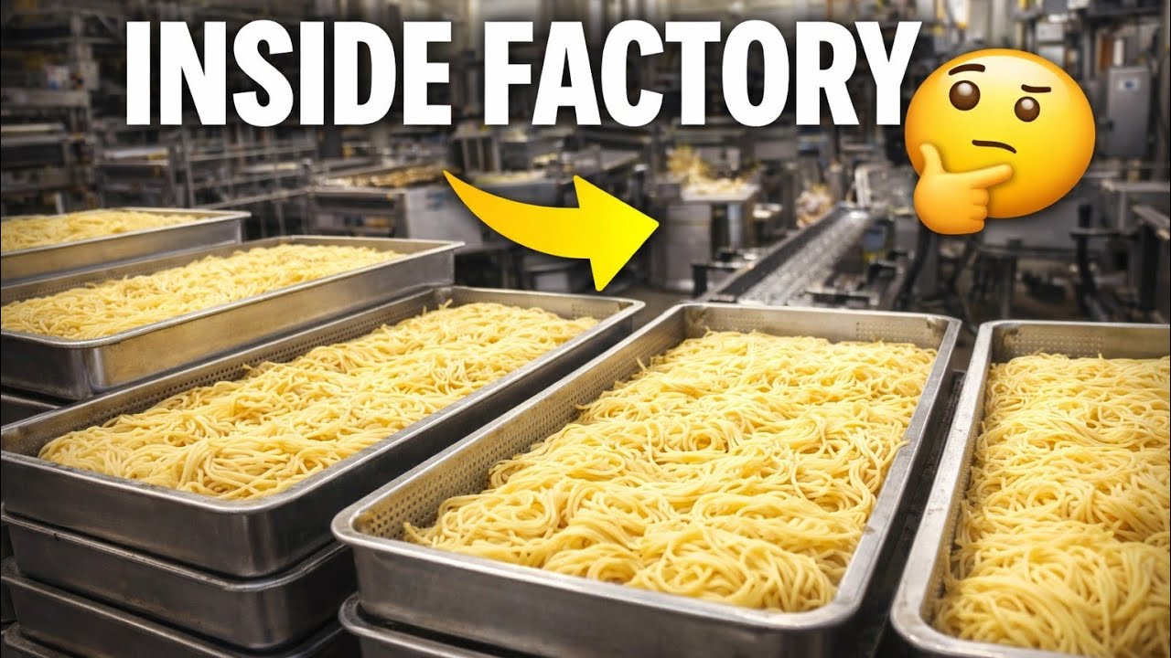 Inside an Italian Pasta Factory: How Authentic Spaghetti Is Made from Grain to Plate 