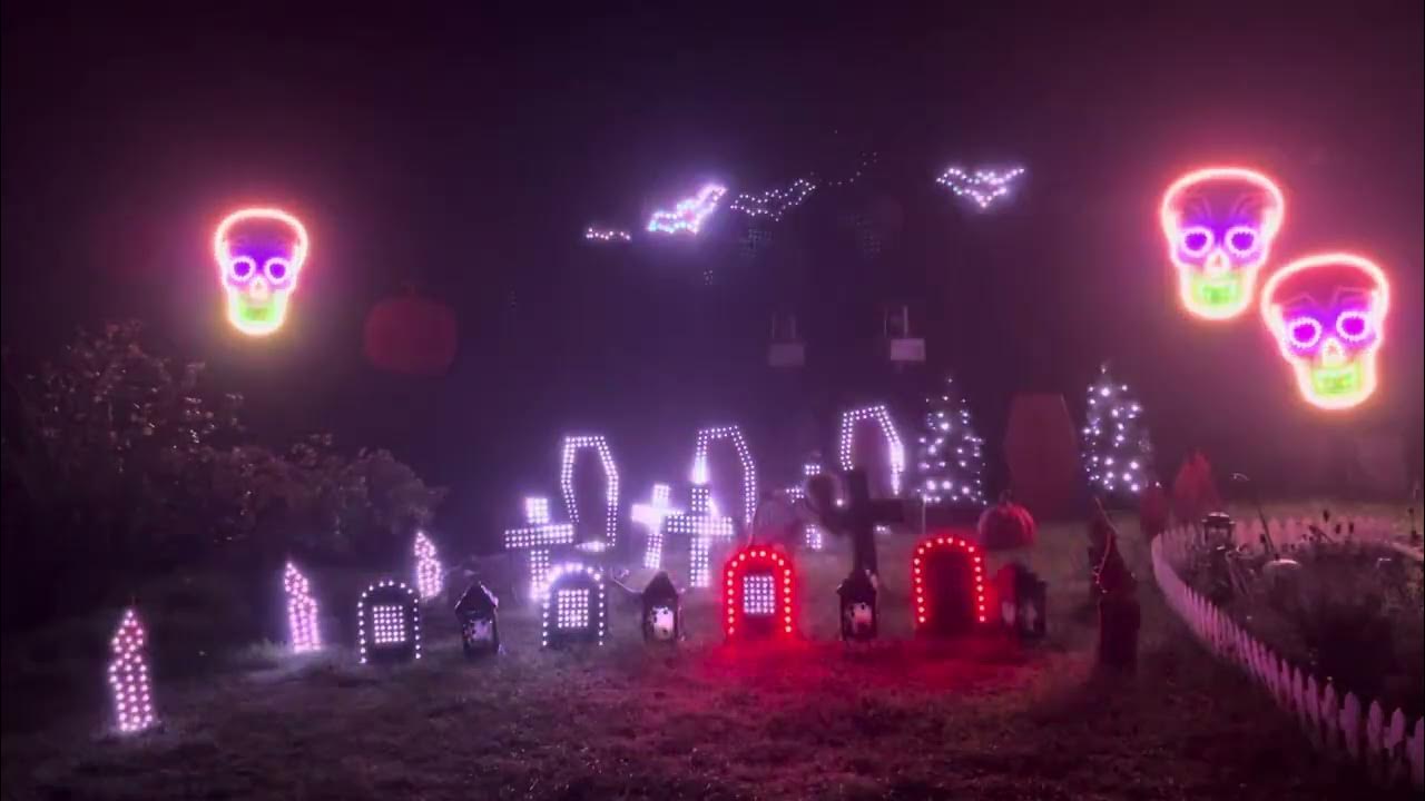 Halloween Light Show Todesfelde 202321. Oktober 2023 YouTube