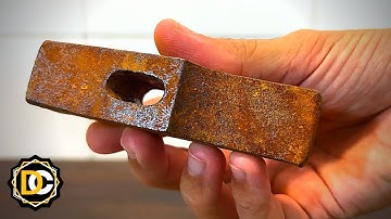 Old Rusted Hammer - Restoration with Mirror Polish - Workshop DC