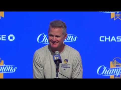 Steve Kerr talks about altercation between Draymond Green and Jordan Poole during Warriors practice