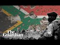 What sparked the mass violence in South Africa