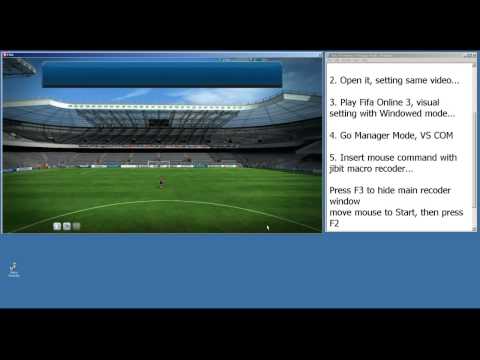 FIFA Online 3 ► Auto Manager Mode with Macro Recoder