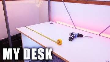 Building My BEST GAMING SETUP Part 1: Setting Up My Desk!