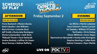 PDC Hungarian Darts Trophy 2022 Round 1 Simon Whitlock v Végső János 2022 09 02 HUN