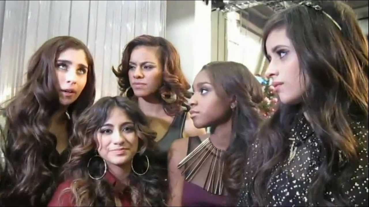 Fifth Harmony Backstage at the X Factor Finale