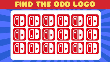 [Easy,Medium,Hard Levels] Find The Odd Logo In 10 seconds!