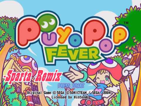 Puyo Pop Fever- "The only thing square here are your heads!" Sparta Yellow Square v2 Remix