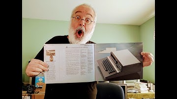 Atari 1450XLD Brochure - Atari 1400XL - Lost To Dreamworld Atari That Never Made It - 8bit Retro