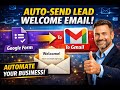 Auto Send Lead Welcome Email
