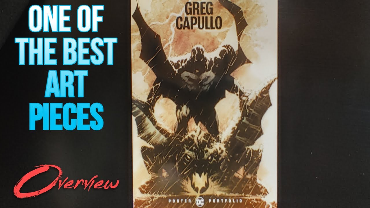 Greg Capullo DC Poster Portfolio | Overview | MandoAllDay - YouTube