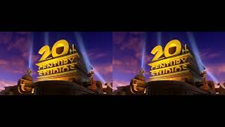 20th Century Studios logo (2021-present, 16:9, ® symbol, 3D SBS)