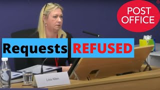 Post Office Investigator ARQ Data Requests REFUSED! Guide