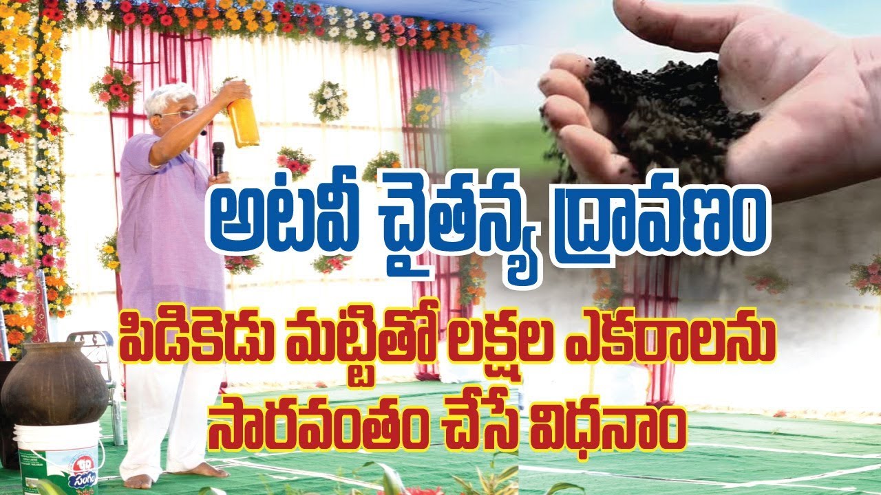 బంజరు భూములను కూడా అతి తక్కువ ఖర్చుతో  సారవంతం చేసే విధానాన్ని వివరించిన ఖాదర్ వలి || RNF