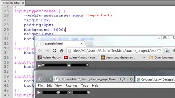 Tutorial JavaScript ~ Audio Workshop 2 Seek and Volume Range Slider JavaScript Tutorial