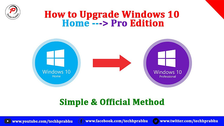 Upgrade Windows 10 Home to Pro Edition | Simple & Official Method Explained in Tamil | Techh Prabhu