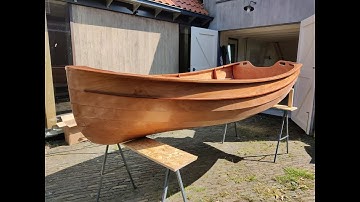 Boat building - Tenderly Dinghy - Time Lapse