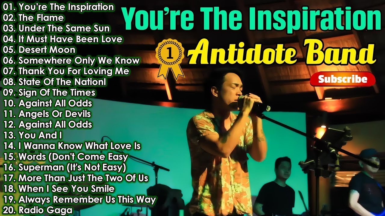 Antidote Band Cover Hits Songs Nonstop 2025 - OPM Cover Songs 2025 - Slow Rock Playlist