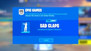 Fortnite Removed This Emote..