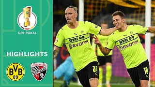 Matchwinner Hazard secures Victory | Dortmund vs. Ingolstadt 2-0 | Highlights | DFB-Pokal 2. Round