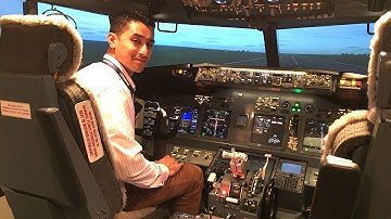 Boeing 737NG Simulator Crosswind, Raw Data Landing at Kuala Lumpur - Capt. Samarth Singh